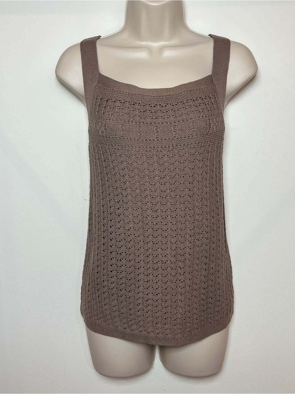 J Jill Knit Tank Top Minimalist Soft Layered Summer Office